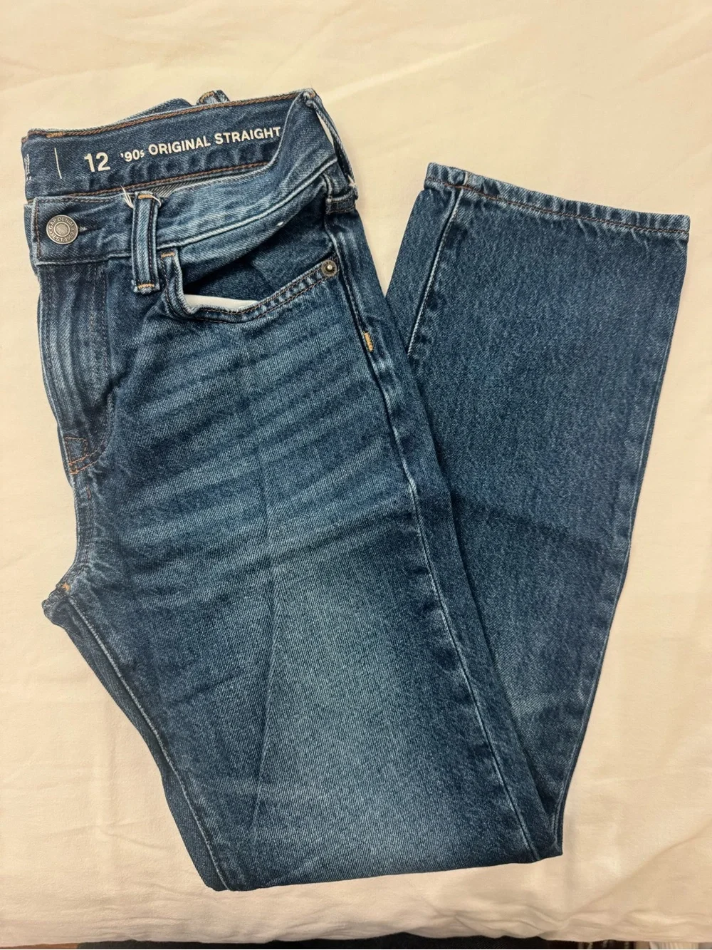 GAP Kids Blue 90’s Original Straight Jeans